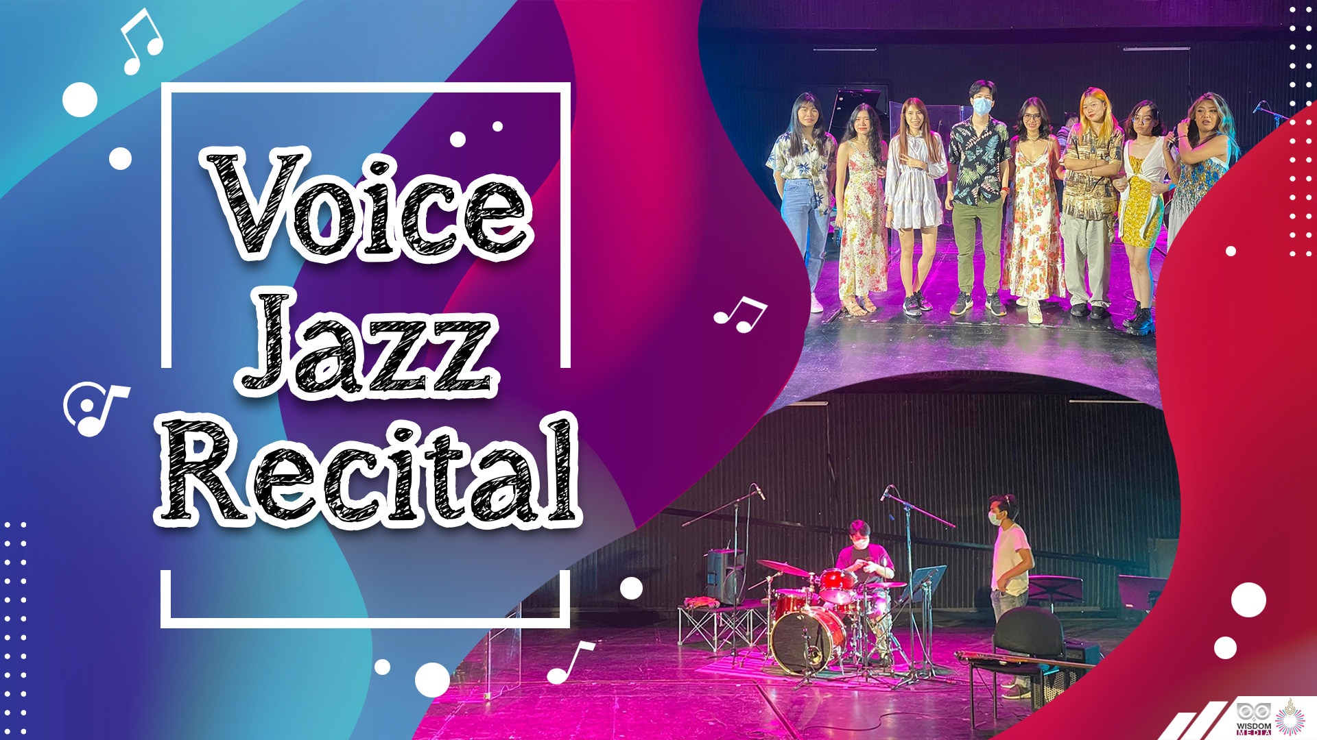 Vocal Jazz Recital 2022 ณ Black Box วิทยาลัยดนตรี ม. รังสิต